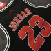 Michael Jordan #23 Stitched Black Jersey - Commemorative Edition