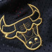 Michael Jordan #23 Stitched Chicago Bulls 1997-98 Hardwood Classics Mitchell & Ness Jersey Black Gold