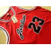 Michael Jordan #23 Stitched Red Jersey - Commemorative Edition
